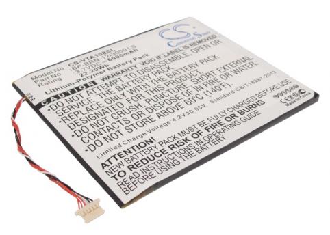 Battery tablet vizio via 8