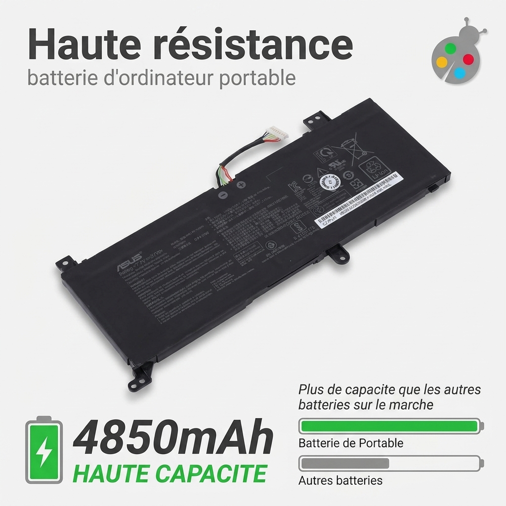 Battery laptop asus x415da