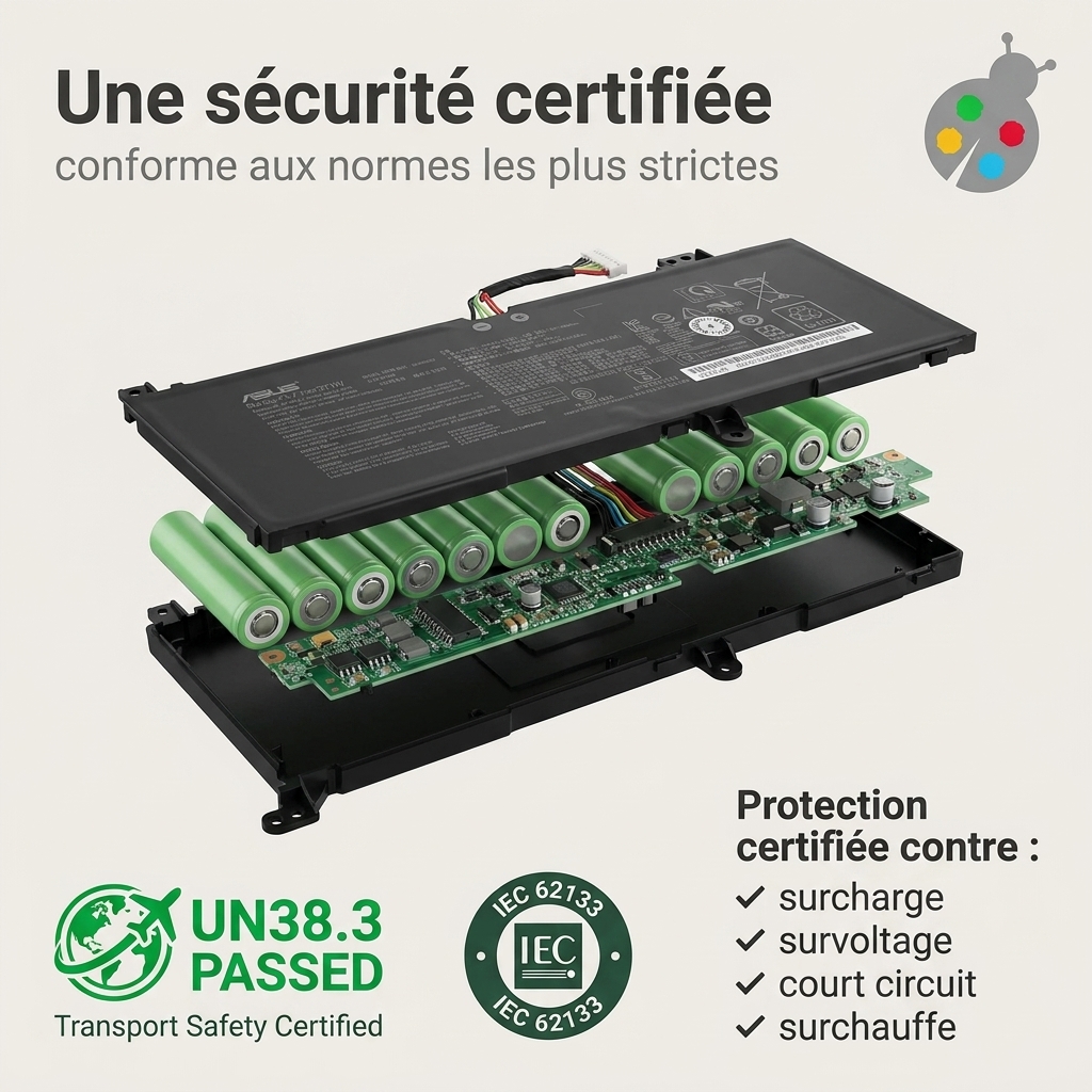 Battery laptop asus x415da