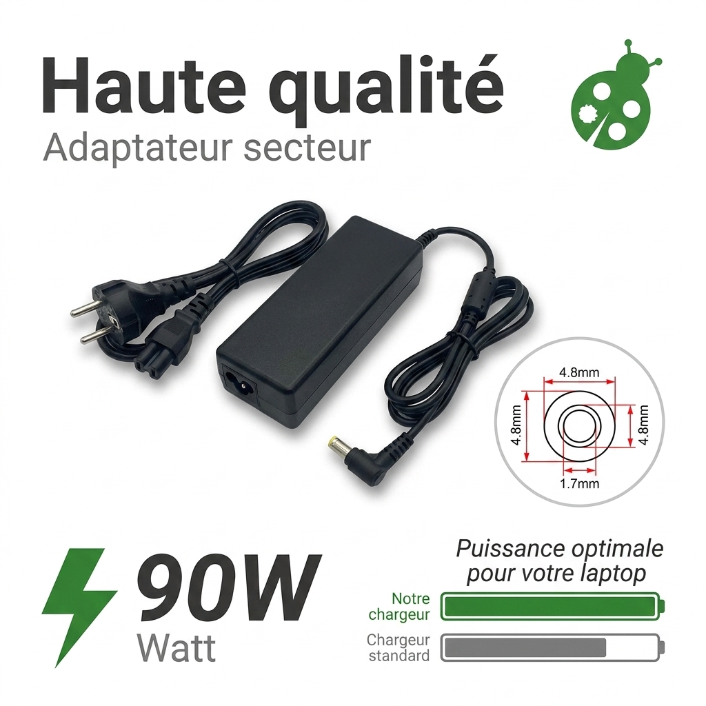 Adapter laptop  compaq evo n610v