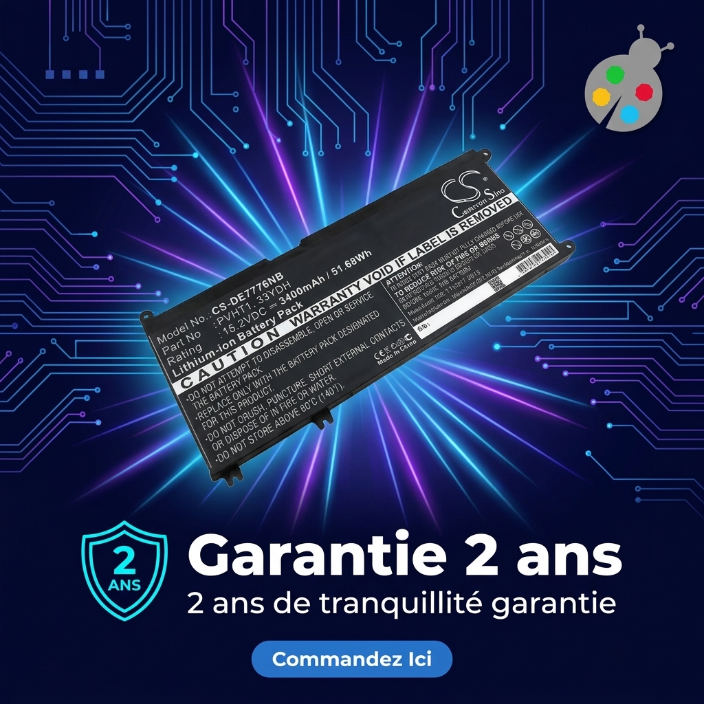 Battery laptop dell latitude 3380