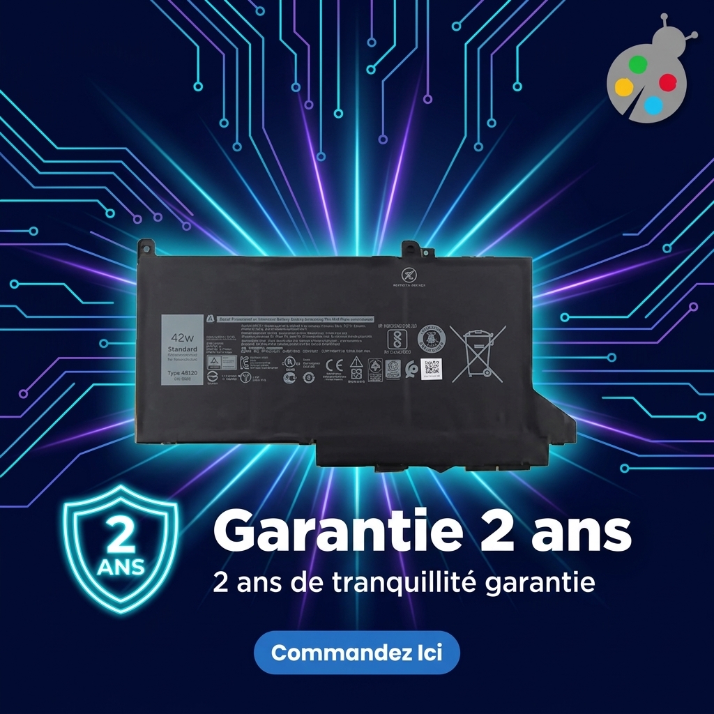 Battery laptop dell latitude 5300