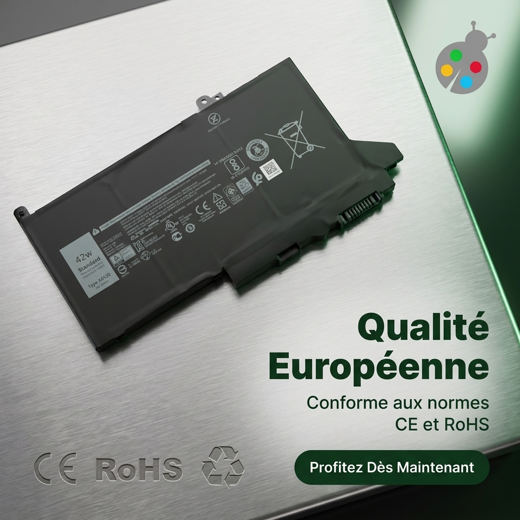 Battery laptop dell latitude 5300