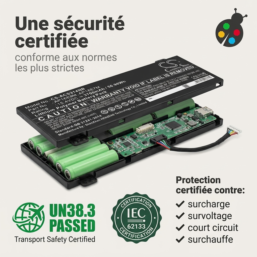 Battery laptop acer predator triton 300 pt315 51 717h