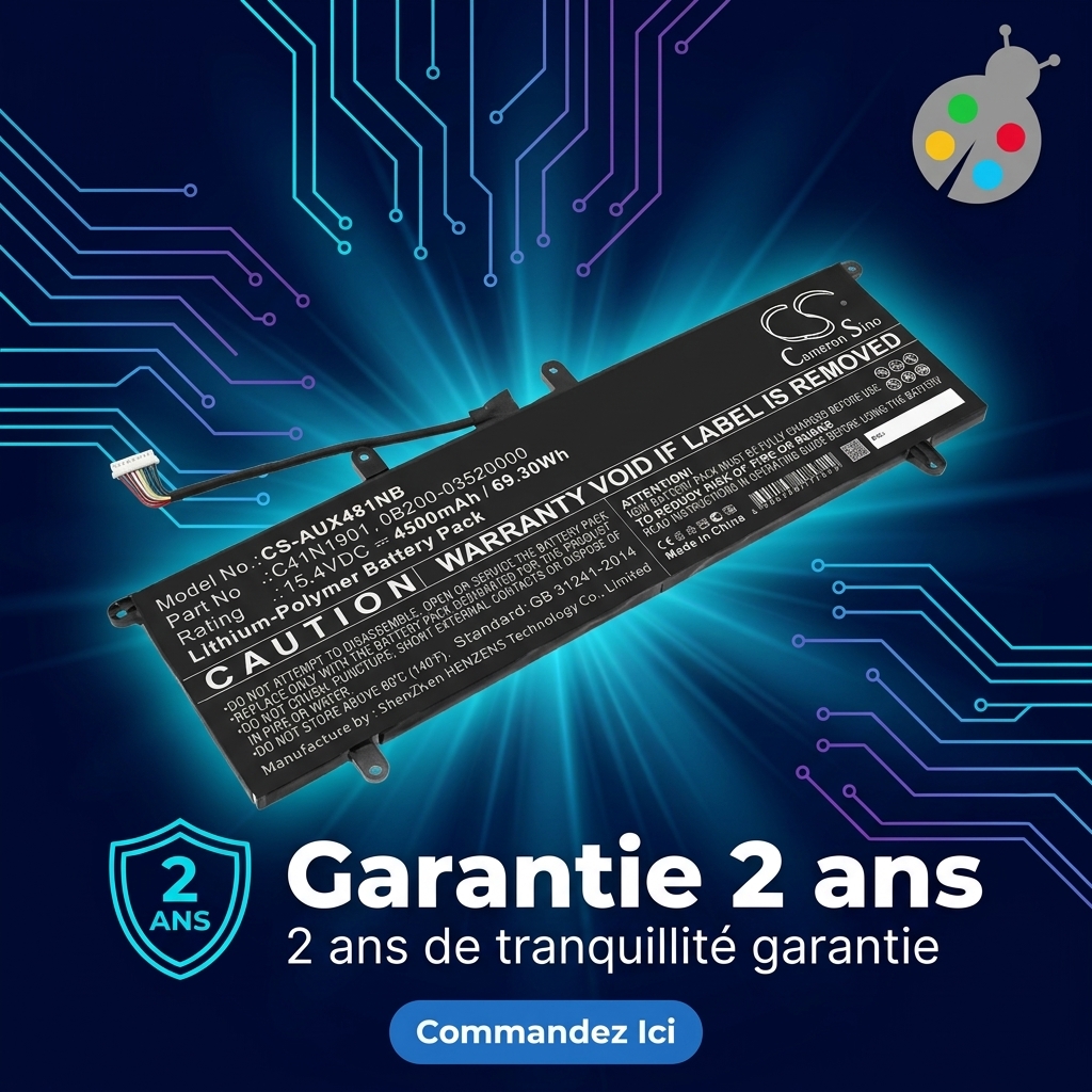 Battery laptop asus zenbook duo ux481fl