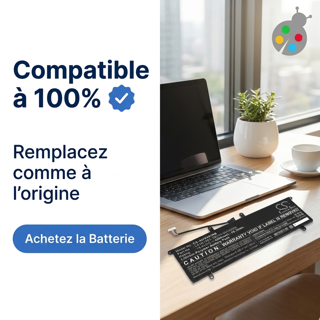 Battery laptop asus zenbook duo ux481fl