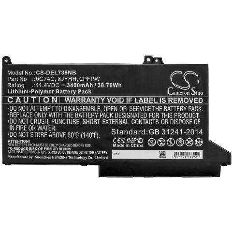 Battery  dell 0g74g