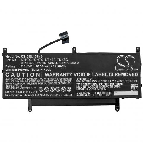 Battery laptop dell latitude 15 9510 vm71k