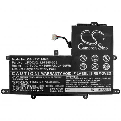 Battery  hp fo02xl