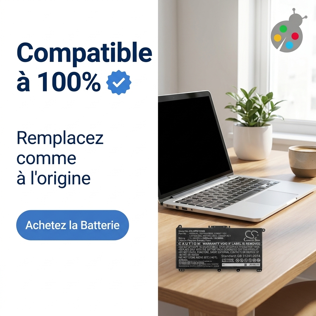 Battery laptop hp pavilion 15 eg0073cl