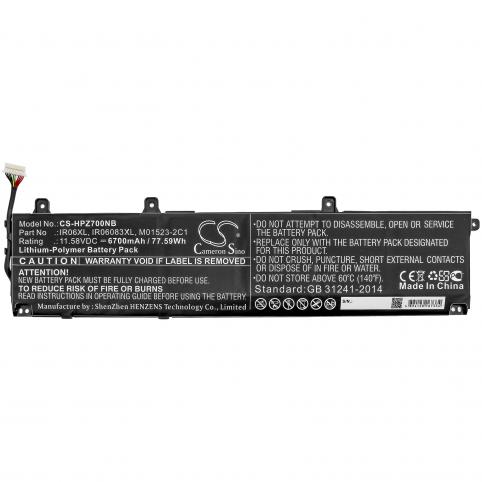 Battery  hp ir06xl