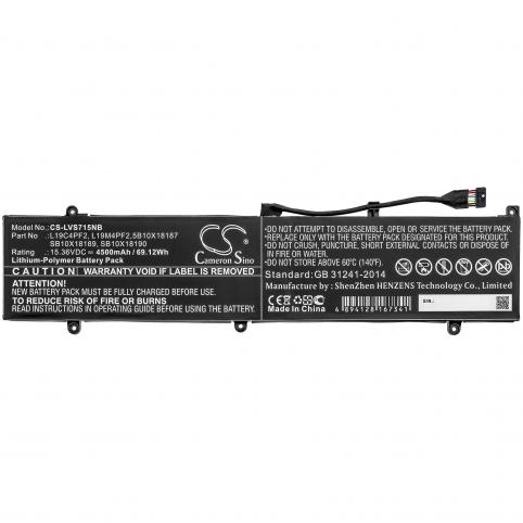 Battery  lenovo 5b10x18187