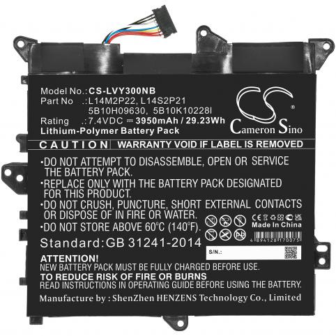 Battery for lenovo ideapad 300s-11ibr
