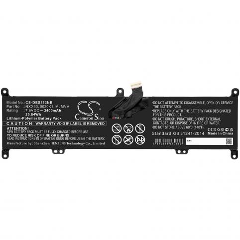 Battery for dell inspiron 11 3195 2-in-1
