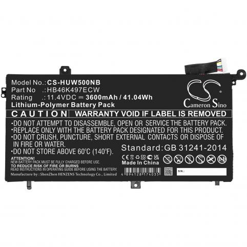 Battery for huawei matebook d i5 1tb