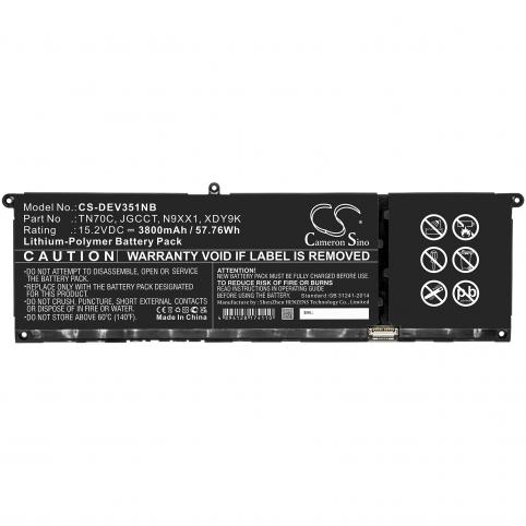Battery for laptop dell vostro 15 3510