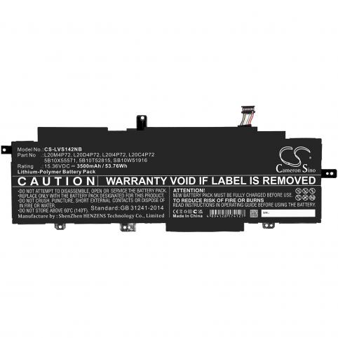 Battery laptop lenovo thinkpad t14s gen 3 21br005fpe