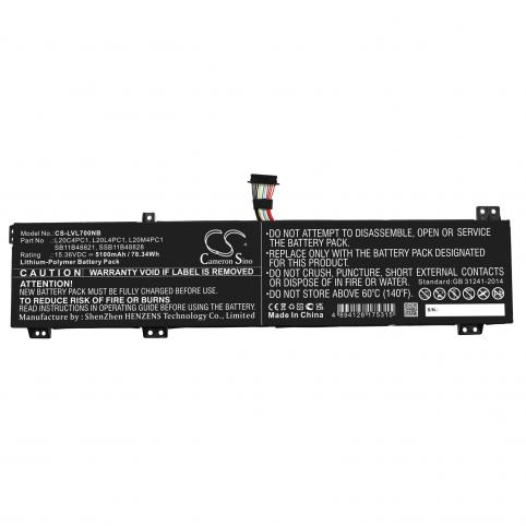 Battery laptop lenovo legion 5 pro 16ach6h 82jq005rtw