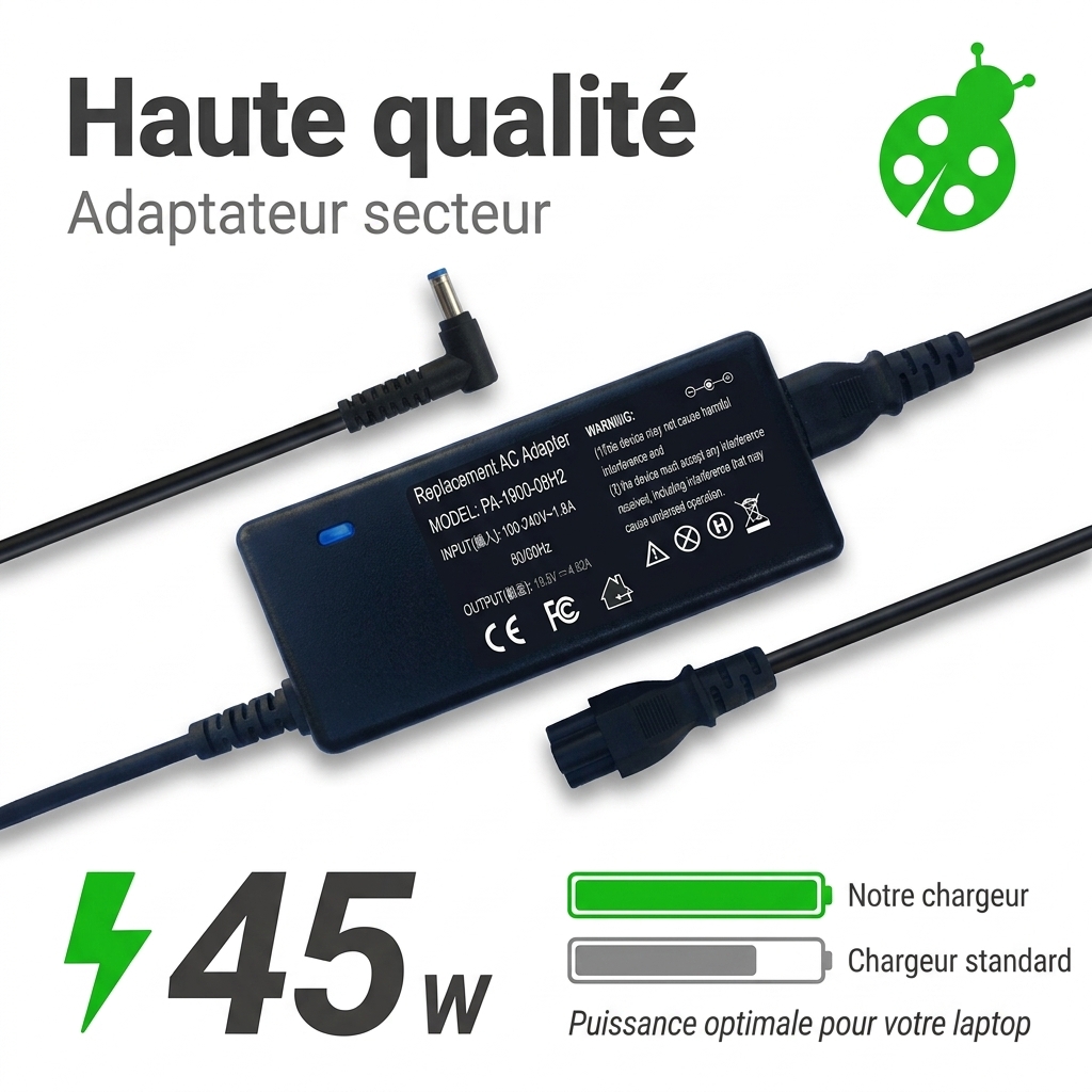 Adapter laptop hp  probook 450 g8 notebook pc i5 1135g7