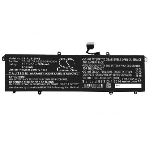 Battery laptop asus vivobook 15x oled x1503za 0111b12500h