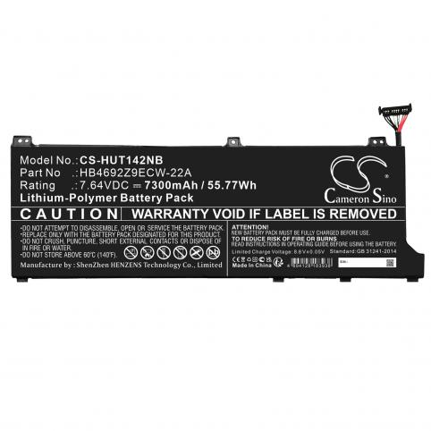 Battery for huawei matebook d 15