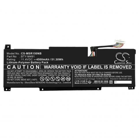 Refc battery bty m491