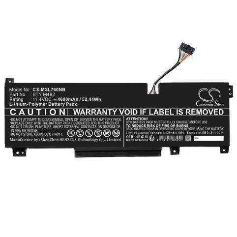 Battery  msi pulse gl76 11udk