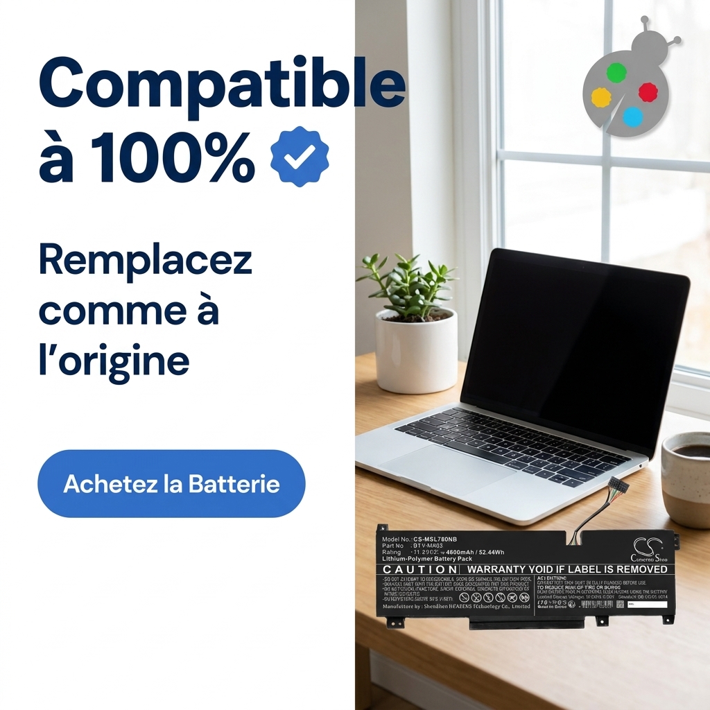Battery laptop msi bravo 15 b5dd 007xes
