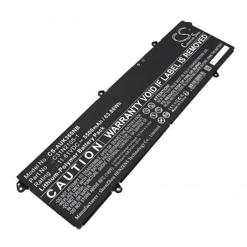 Battery for laptop asus vivobook 16x oled k3605vu-mx148x
