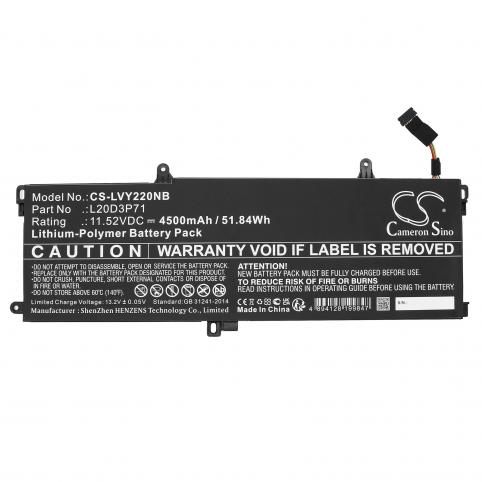 Battery laptop lenovo thinkpad x13 yoga g2 20w80011ge