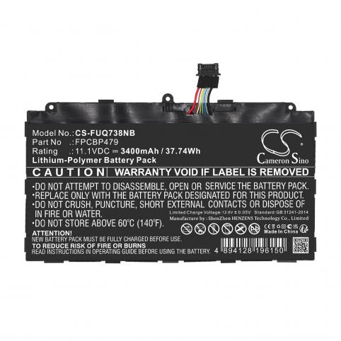 Battery for fujitsu q665