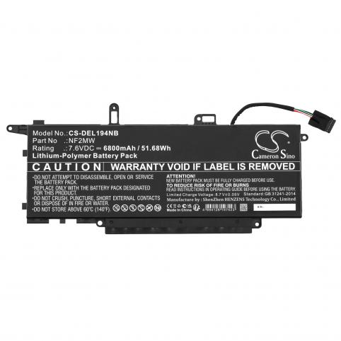 Battery laptop dell latitude 7400 2 in 1