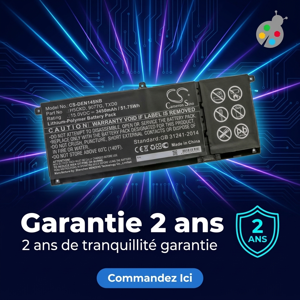 Battery laptop dell inspiron 13 7306 2 in 1