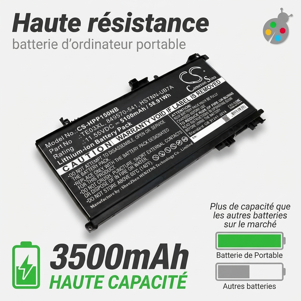 Battery laptop hp omen 15 ax006na