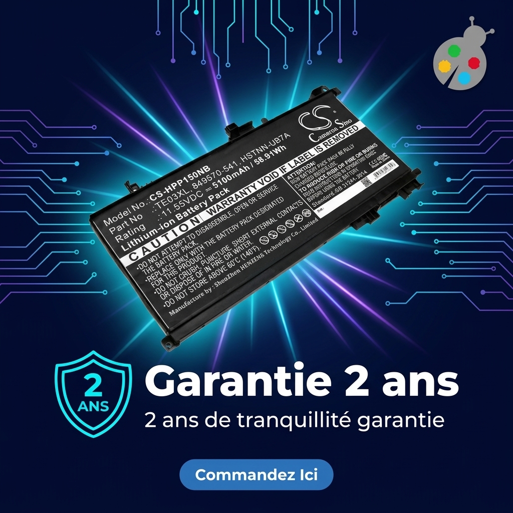 Battery laptop hp omen 15 ax006na