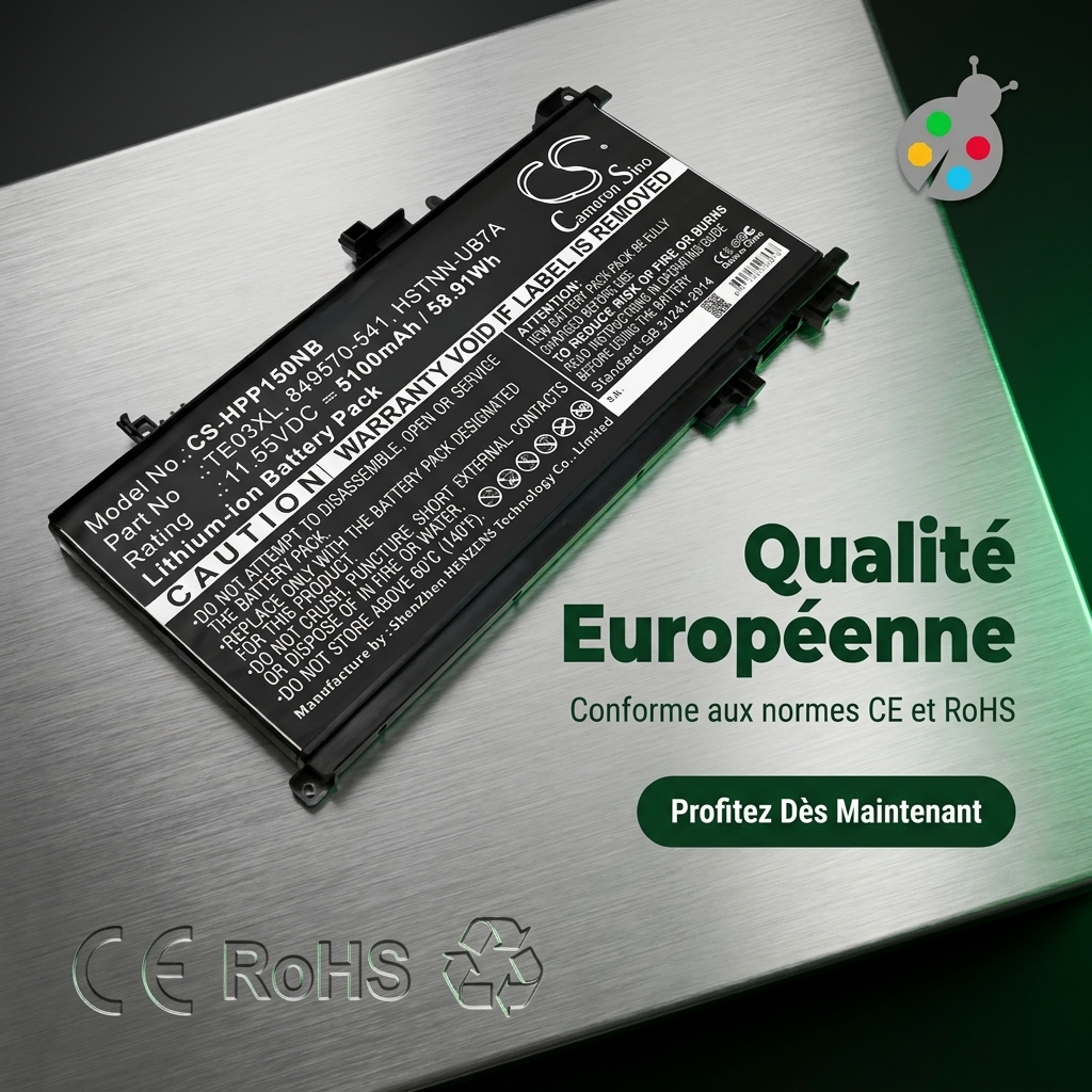 Battery laptop hp omen 15 ax006na