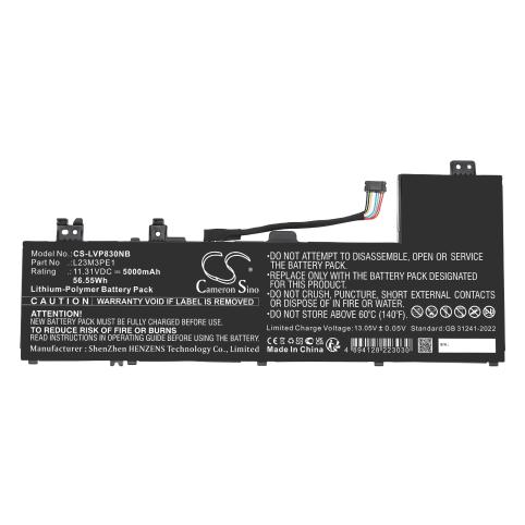 Battery  lenovo l23c3pe1