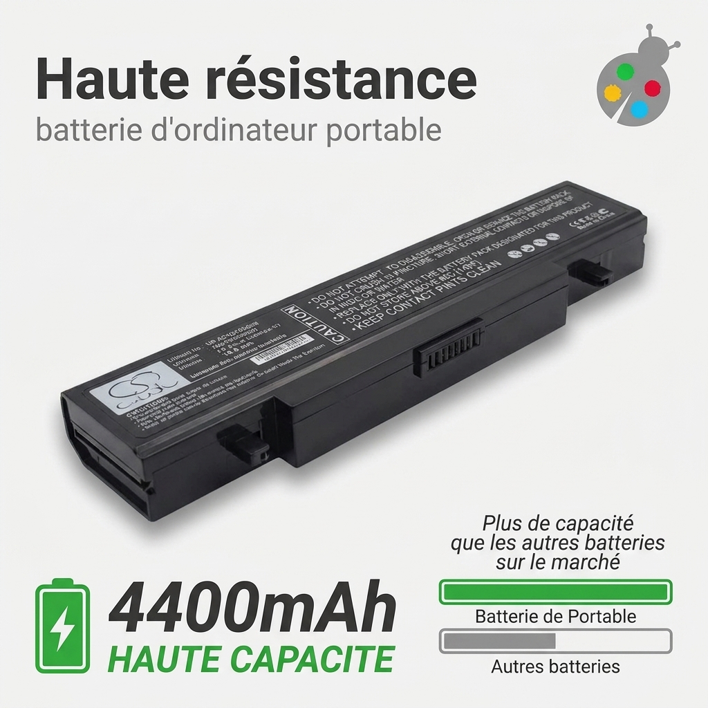Battery laptop samsung np p460i