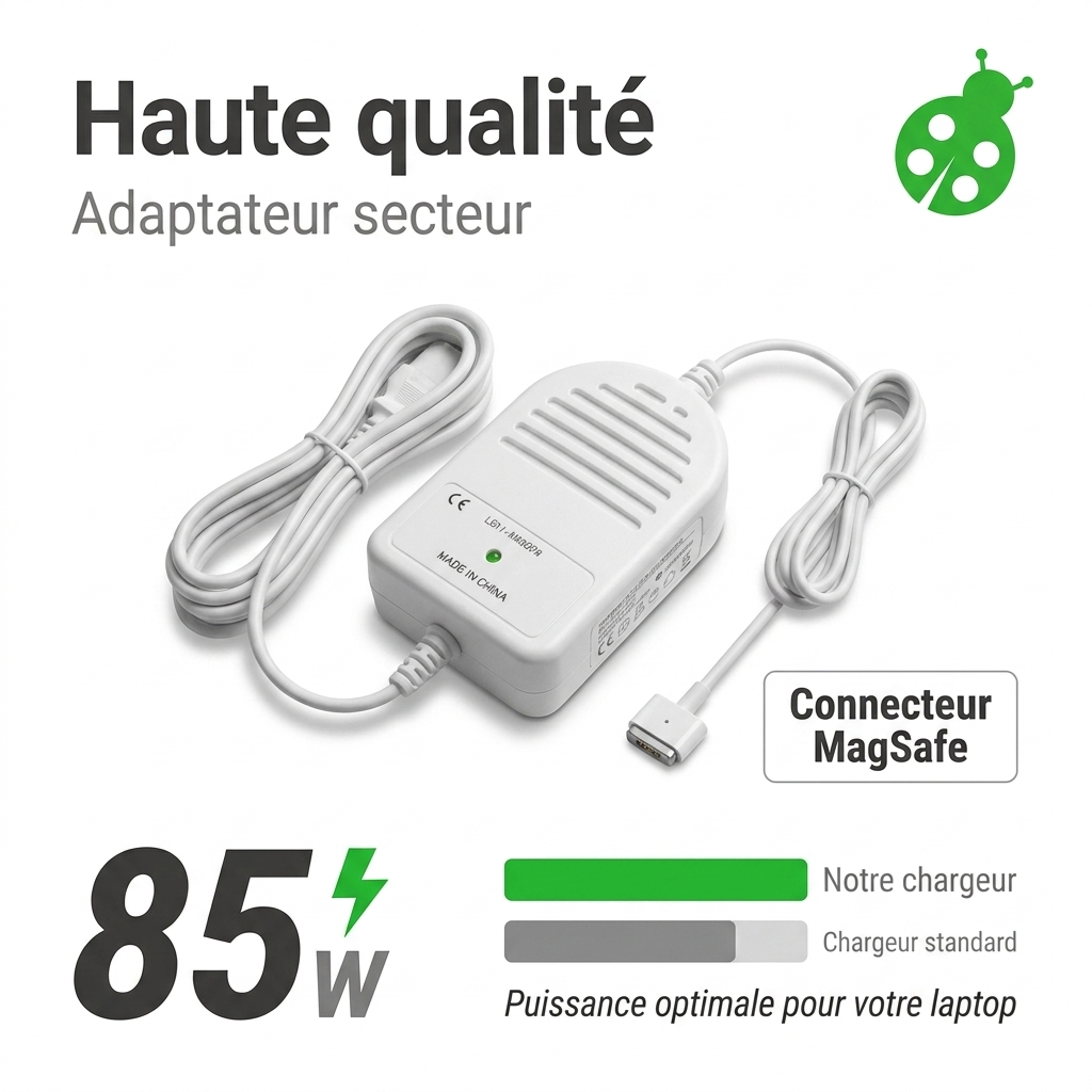 Adapter laptop  macbook pro 17 ma092