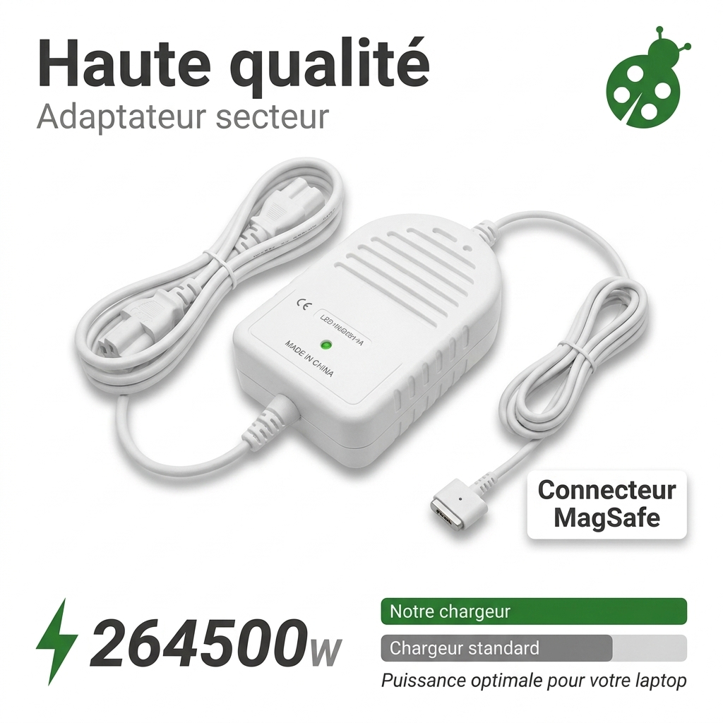 Adapter laptop  macbook 13 a1278 koniec 20