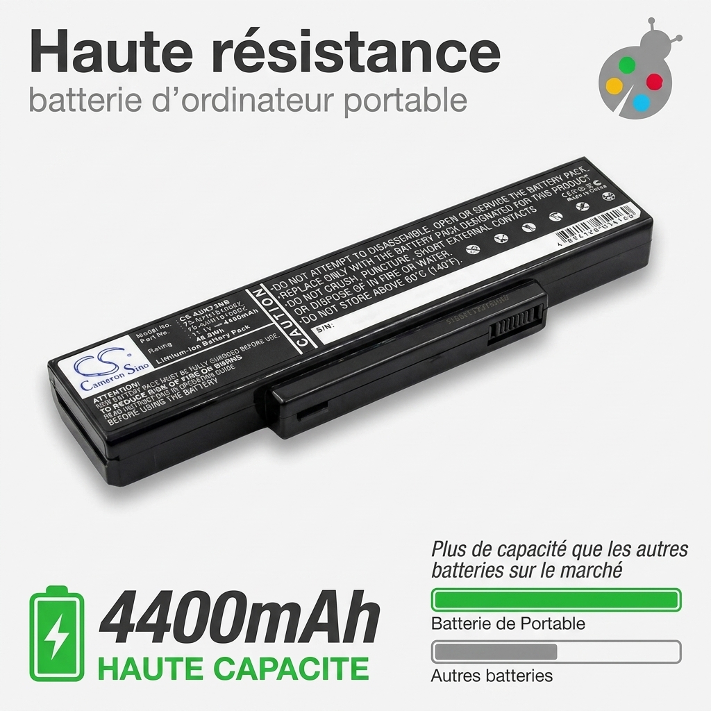 Battery laptop asus k72dy