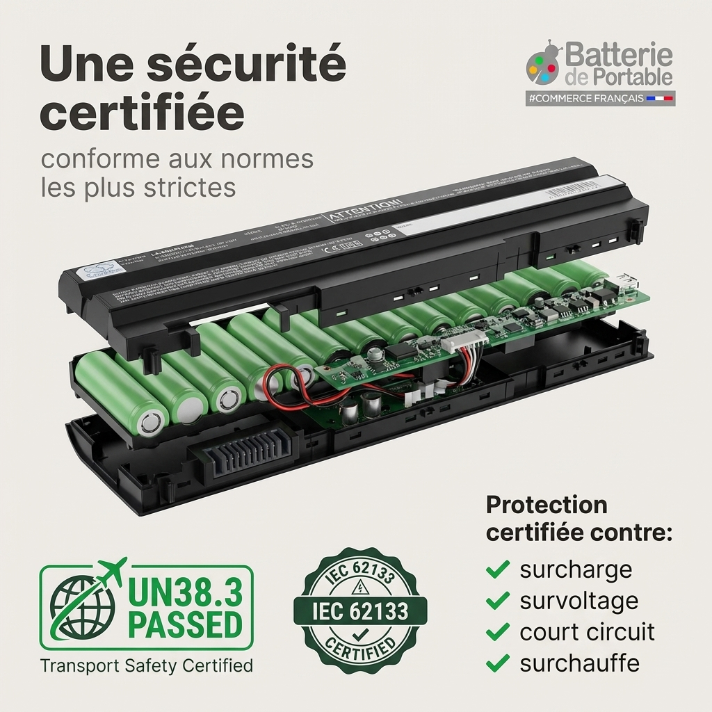 Battery laptop dell latitude e6540 8984