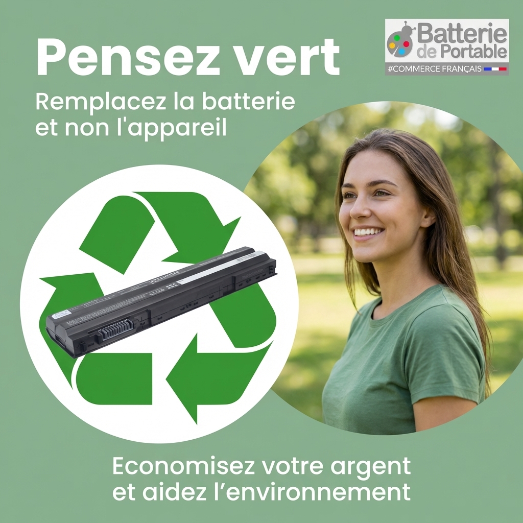 Battery laptop dell latitude e6540 8984