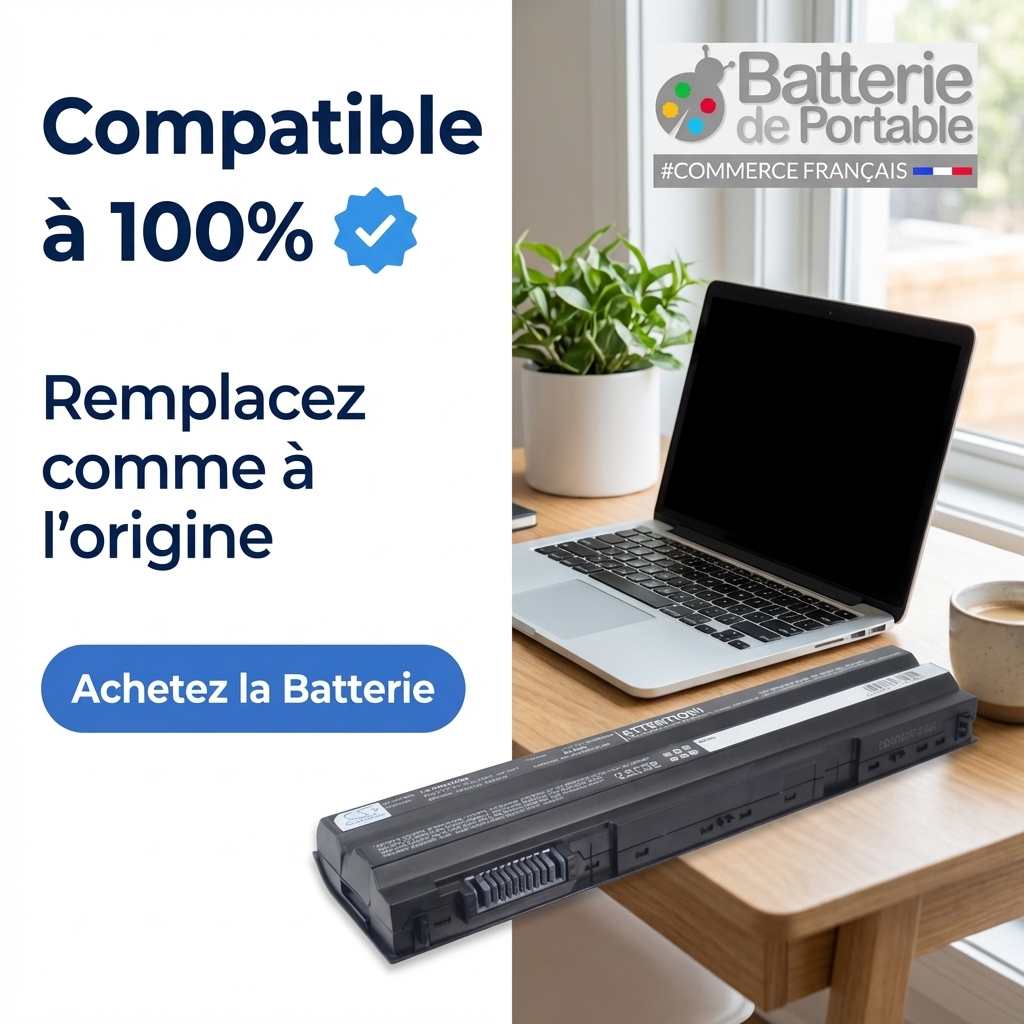 Battery laptop dell latitude e6540 8984