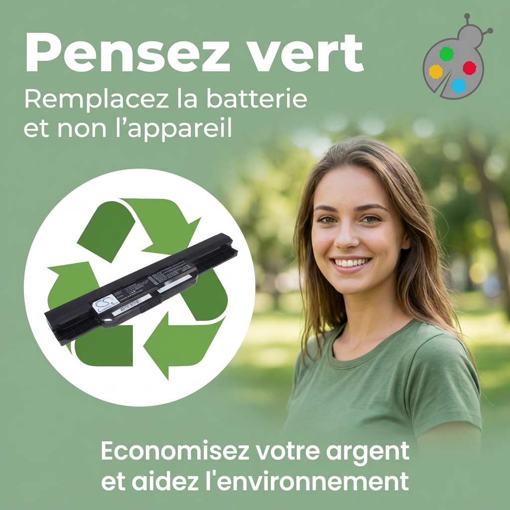 Battery laptop asus x53be