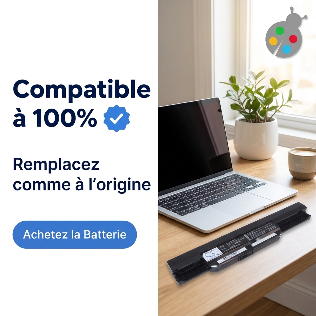 Battery laptop asus x53be