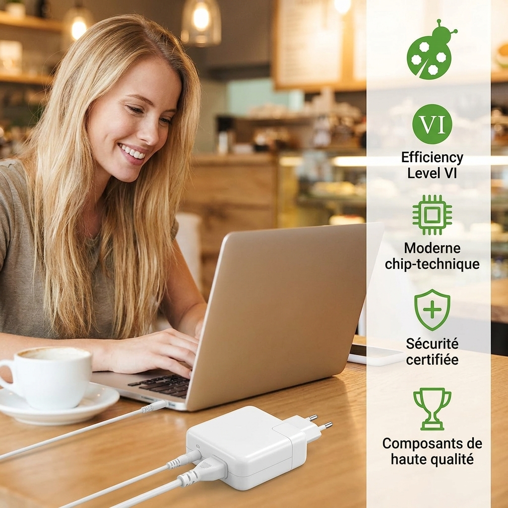Adapter laptop  macbook pro 15.4