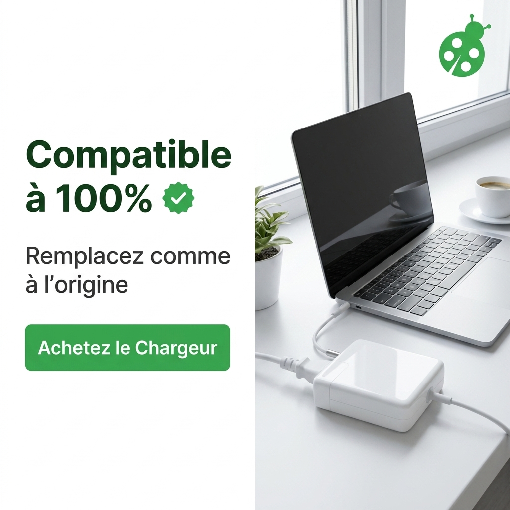 Adapter laptop  macbook pro 15.4