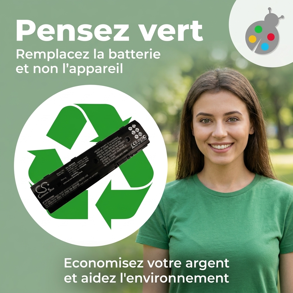 Battery laptop hp envy dv6 7201tu