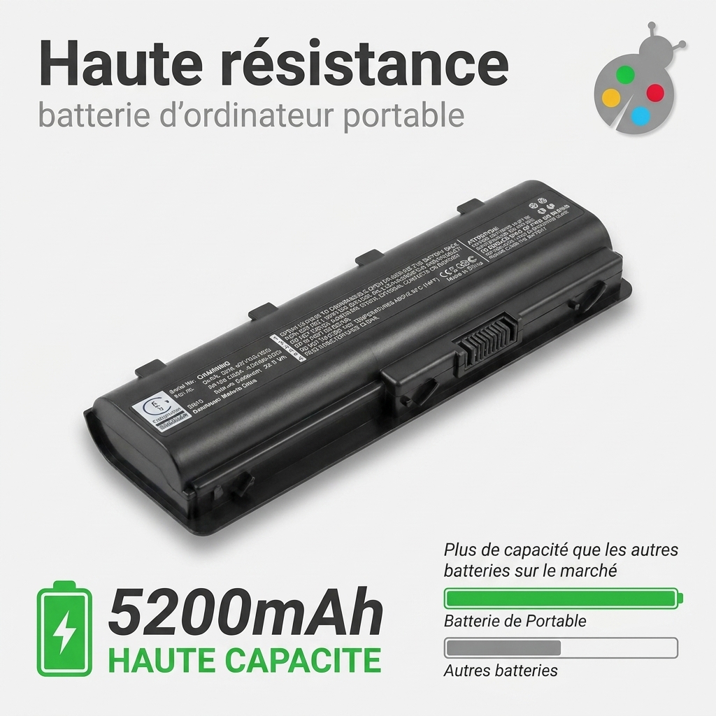 Battery laptop hp pavilion g62m 300